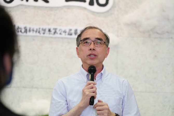 教科系陳慶帆主任開幕致詞
